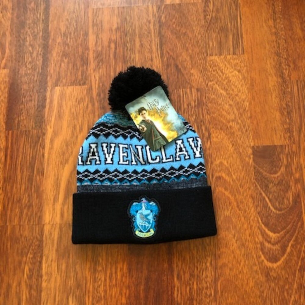 Harry Potter Ravenclaw Knit Beanie Hat NEW NWT